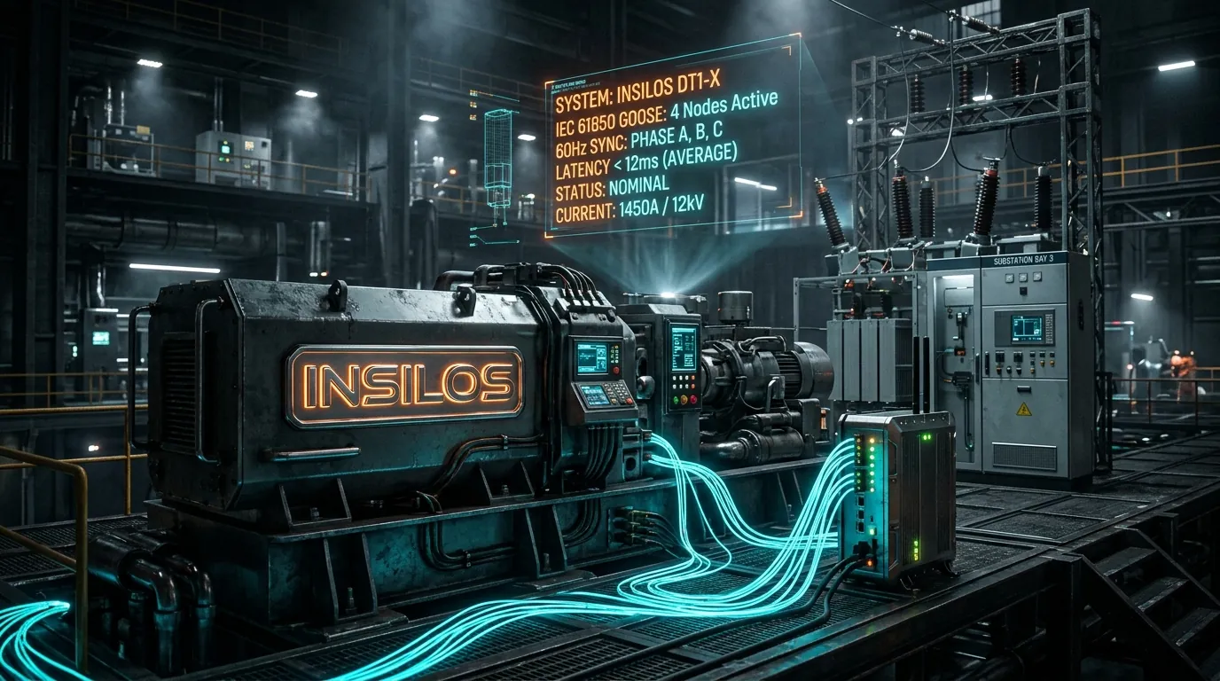 Insilos IEC 61850 3D Digital Twin